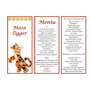 Meniu Botez Simplu Baieti Disney 14