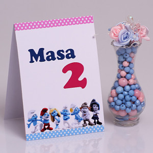 Nr de Masa Botez Gemeni Strumfi 2