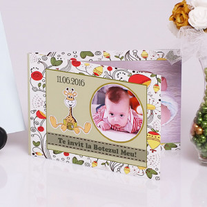 Invitatie Botez Dubla Girafa