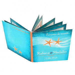 Invitatie Nunta Carticica Stele de Mare