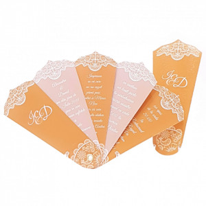 Invitatie Nunta Evantai EV6