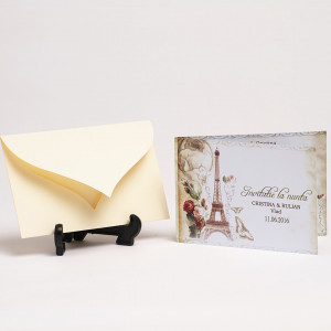 Invitatie Nunta Paris In Love 1