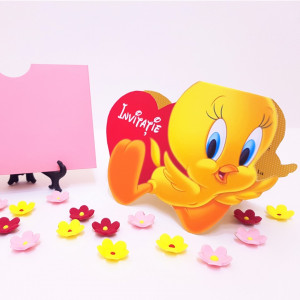 InvitatiI Botez Contur Tweety F