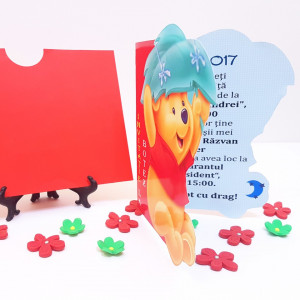 Invitatii Botez Contur Winnie 3