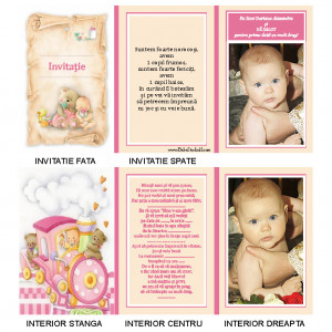 Invitatii Botez Dulcici 5