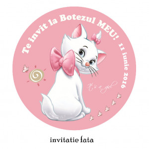 Invitatii Botez Rotunde Pisicile Aristocrate