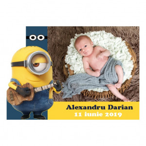 Magnet Contur Minions 4