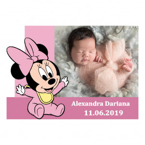 Magnet Contur Minnie Mouse 23