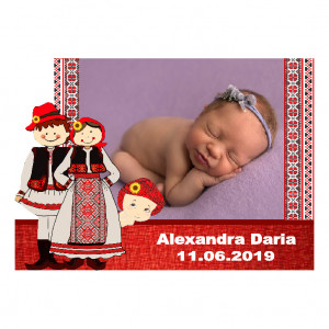 Magnet Contur Romanesc-Traditional 32