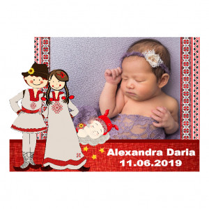 Magnet Contur Romanesc-Traditional 37
