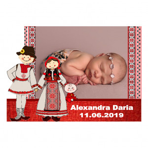 Magnet Contur Romanesc-Traditional 43