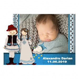 Magnet Contur Traditional Romanesc 3