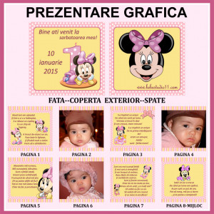 Marturii Mot Carticica Minnie Mouse 1