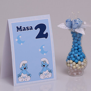 Nr de Masa Botez Gemeni Strumfi 1