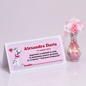 Plic Botez Dalmatian