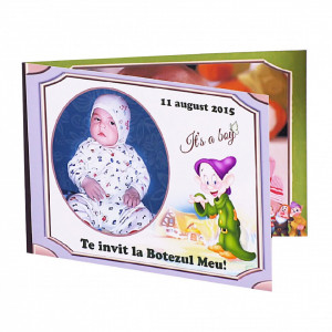 Invitatie Botez Dubla Pitic