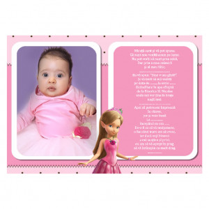 Invitatie Botez Magnetica Printesa 2