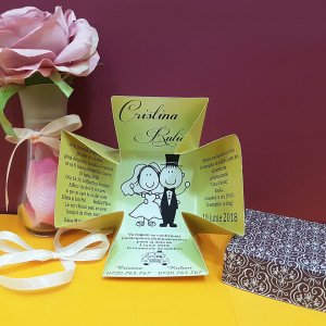 Invitatie Nunta Cutiuta Miri