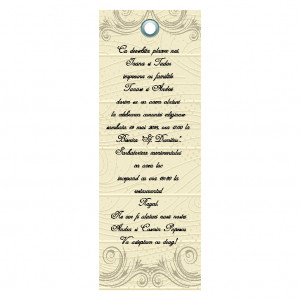 Invitatie Nunta Label INL2