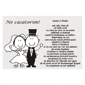 Invitatie Nunta Magnetica MG40