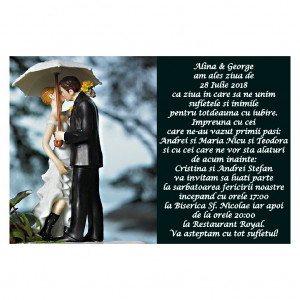 Invitatie Nunta Magnetica MG65