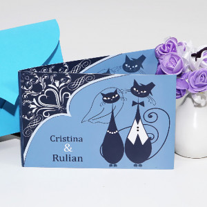 Invitatie Nunta Pisici
