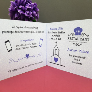 Invitatie Nunta Poveste Paris