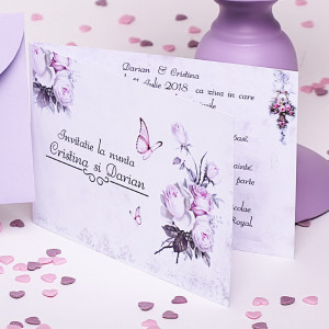Invitatie Nunta Vintage Wedding