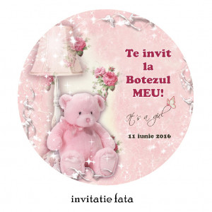 Invitatii Botez Rotunde Ursulet