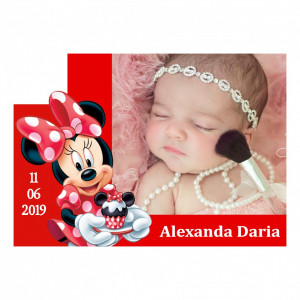 Magnet Contur Minnie Mouse 8