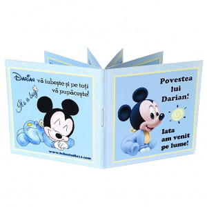 Marturie Botez Carticica 6 Foto Mickey Mouse 2
