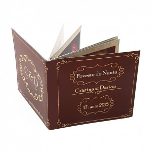 Marturie Nunta Carticica Chocolate