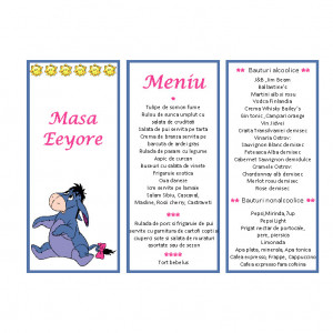 Meniu Botez Simplu Baieti Disney 20