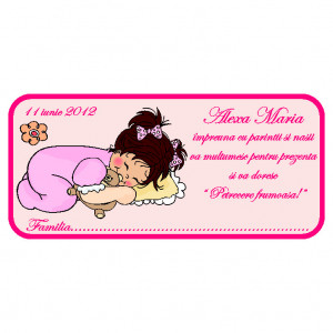 Plic Botez Bebelusa 87