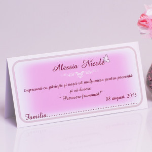 Plic Botez Fluturas