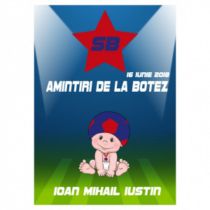 Caiet Amintiri Botez Fotbal 1