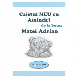 Caiet Amintiri Botez Me to You