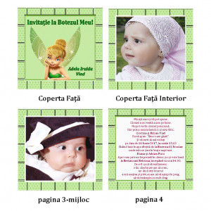 Invitatie Botez Carticica Tinkerbell 1