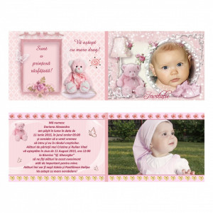 Invitatie Botez Dubla Ursulet