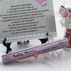 Invitatie Botez Papirus Strumfita