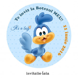 Invitatie Botez Rotunda Road Runner