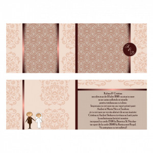 Invitatie Nunta Elegant