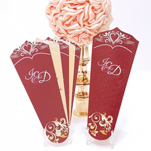 Invitatie Nunta Evantai EV9