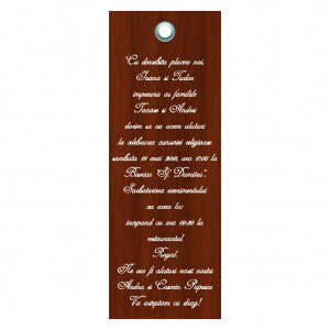 Invitatie Nunta Label INL39