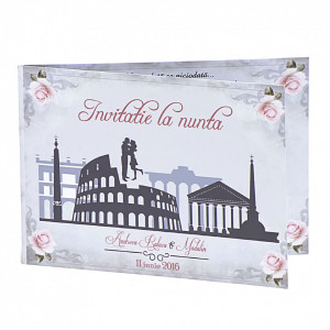 Invitatie Nunta Roma In Love
