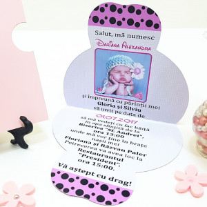 Invitatii Botez Contur Buburuza F1