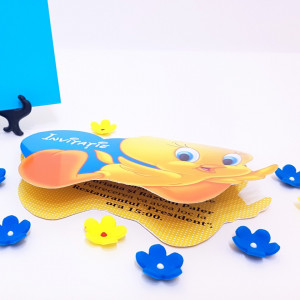 Invitatii Botez Contur Tweety