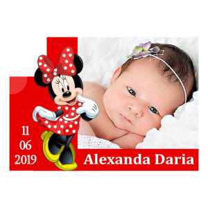 Magnet Contur Minnie Mouse 6