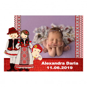 Magnet Contur Romanesc-Traditional 35
