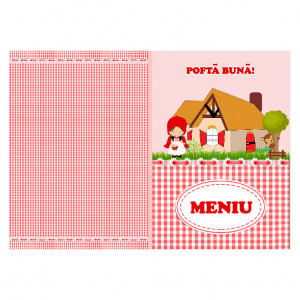 Meniu Botez Simplu Fetite Scufita Rosie